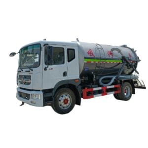 Dongfeng D9 4X2 Vacuum Sewage Truck