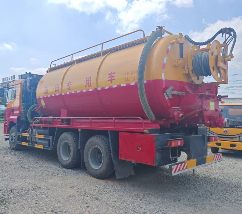  combination sewage vacuum suction truck