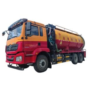 Shacman M3000 6X4 Sewage Vacuum Truck