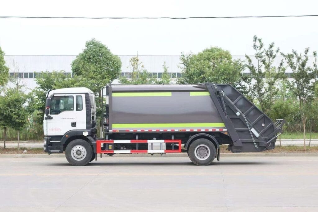 sinotruk compression garbage truck