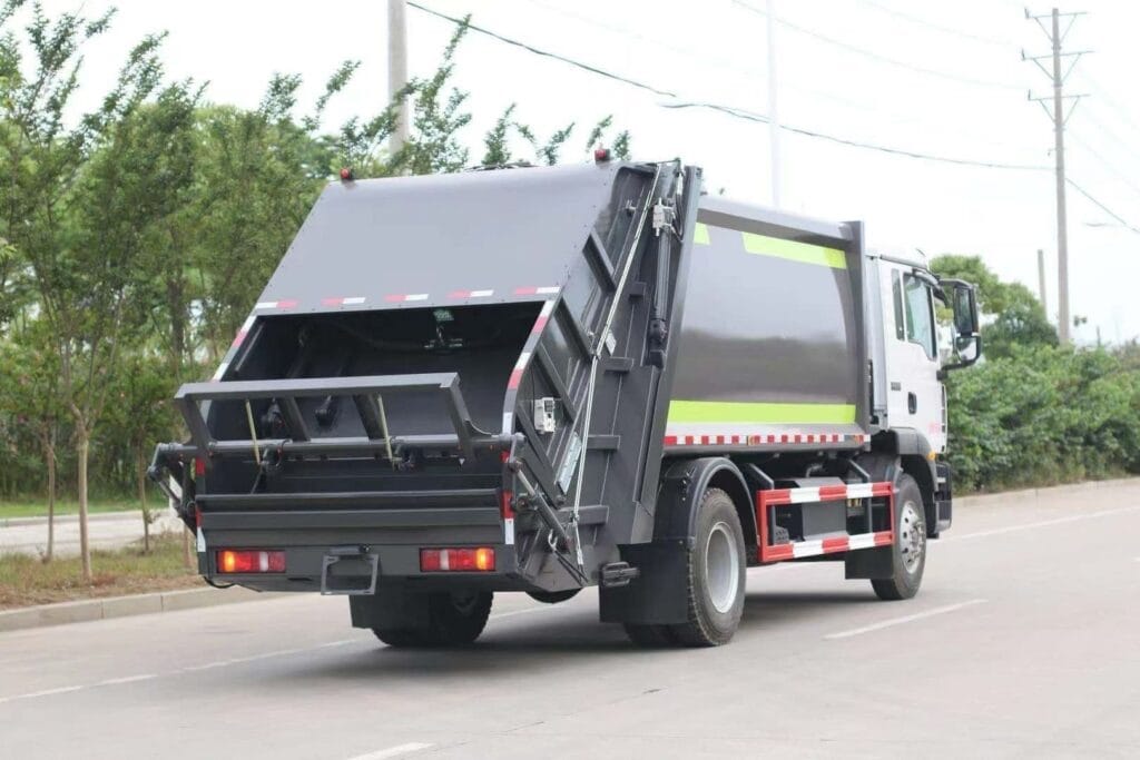 sinotruk compression garbage truck