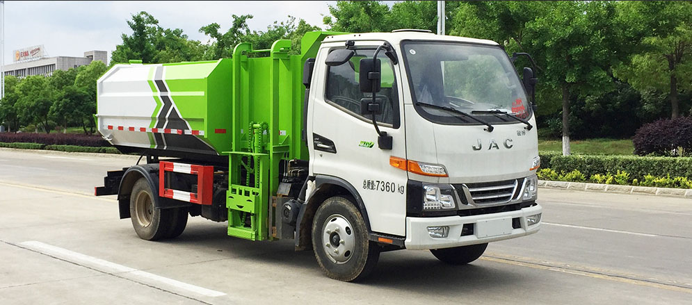 Side Loader Garbage Truck