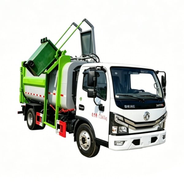 Dongfeng Dolica 4X2 Side Loader Garbage Truck