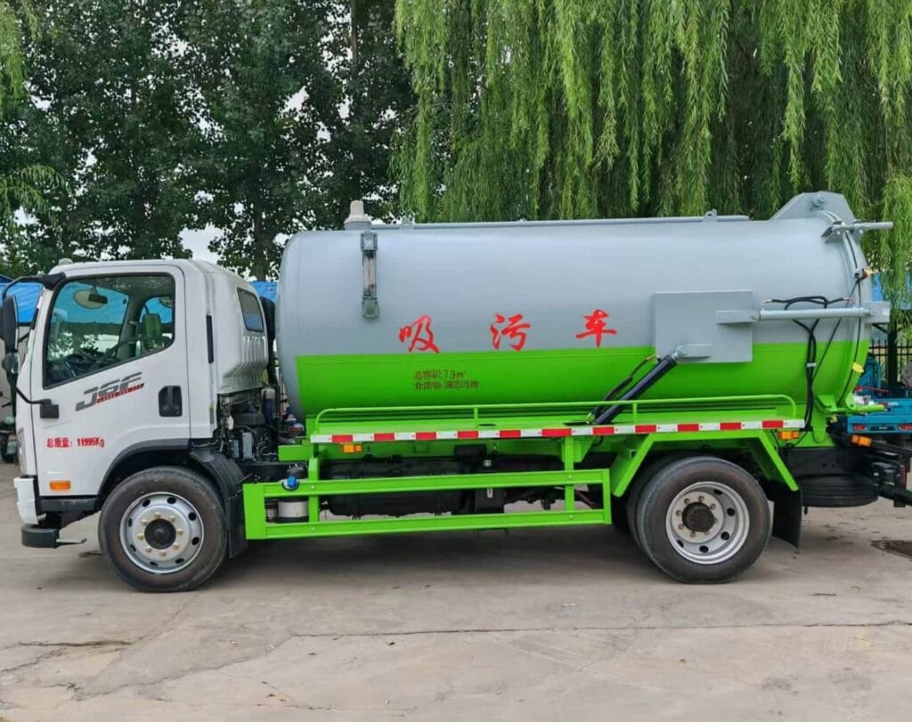 Vacuum Pump Truck