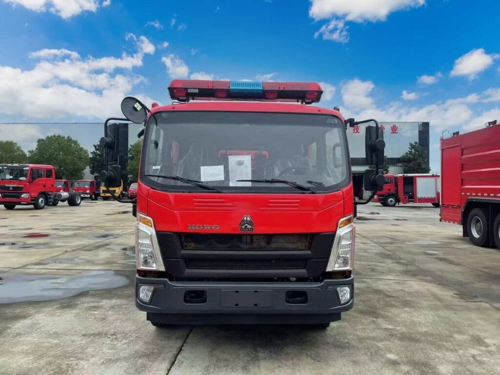 Water Tank Fire Truck