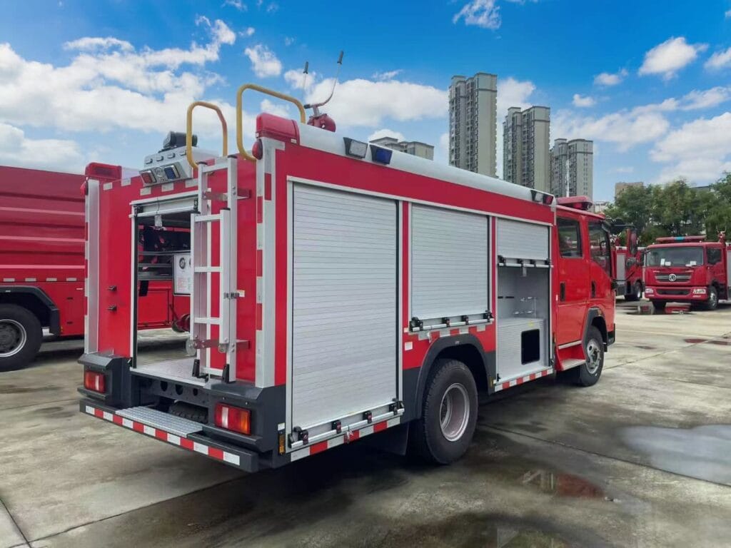 Water Tank Fire Truck