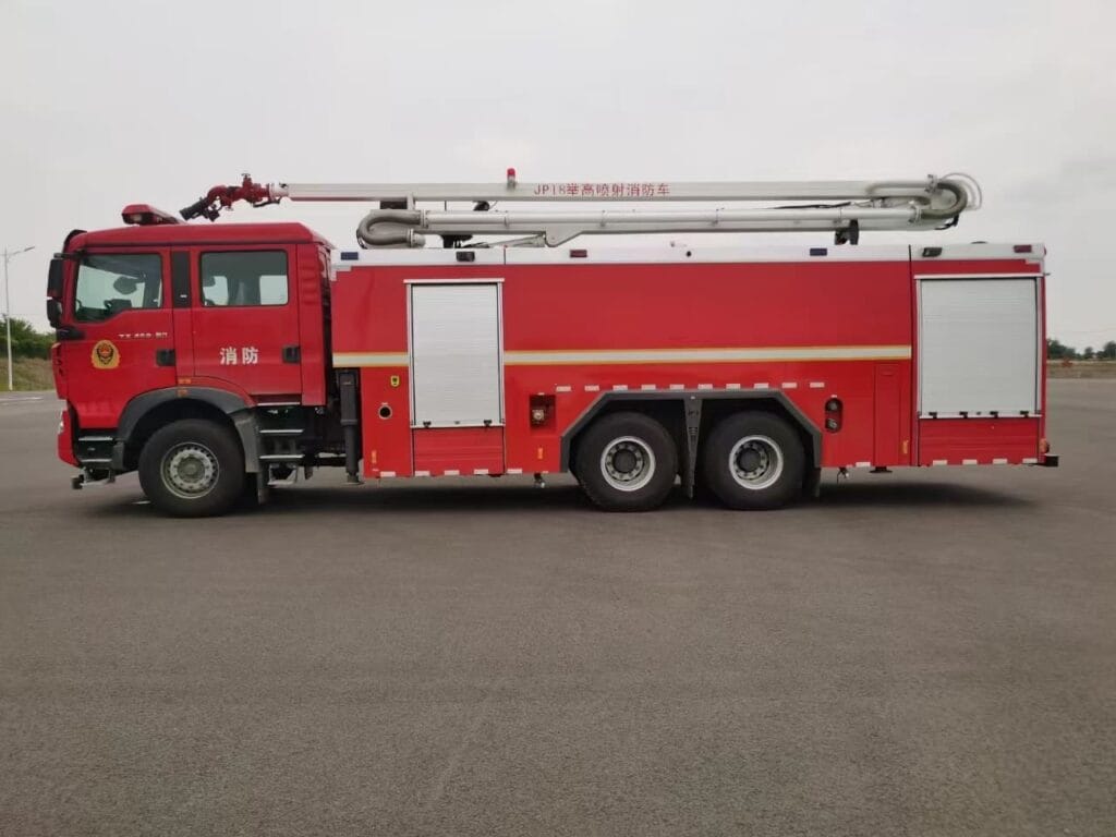 Water Tank Fire Truck