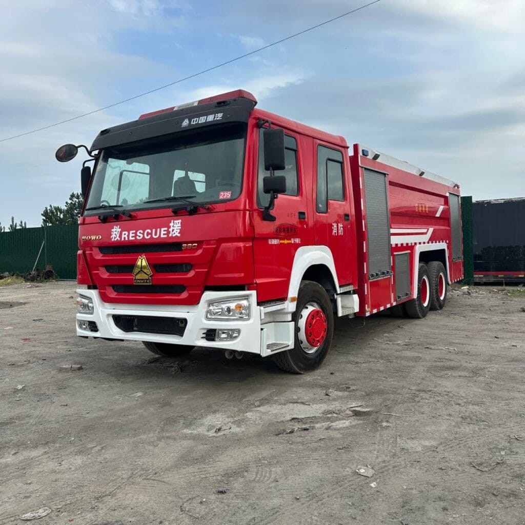SINOTRUK HOWO Water Tank Fire Truck