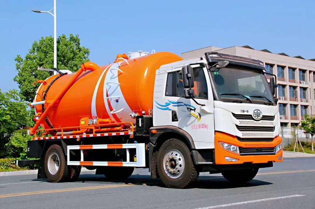 Vacuum Cleaner Truck