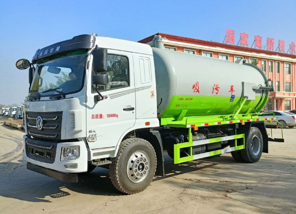 Vacuum Sewage Suction Truck
